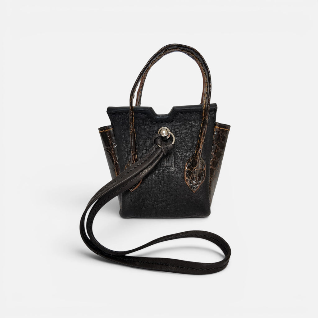 Charmbag MRLM — Alligator Ébène