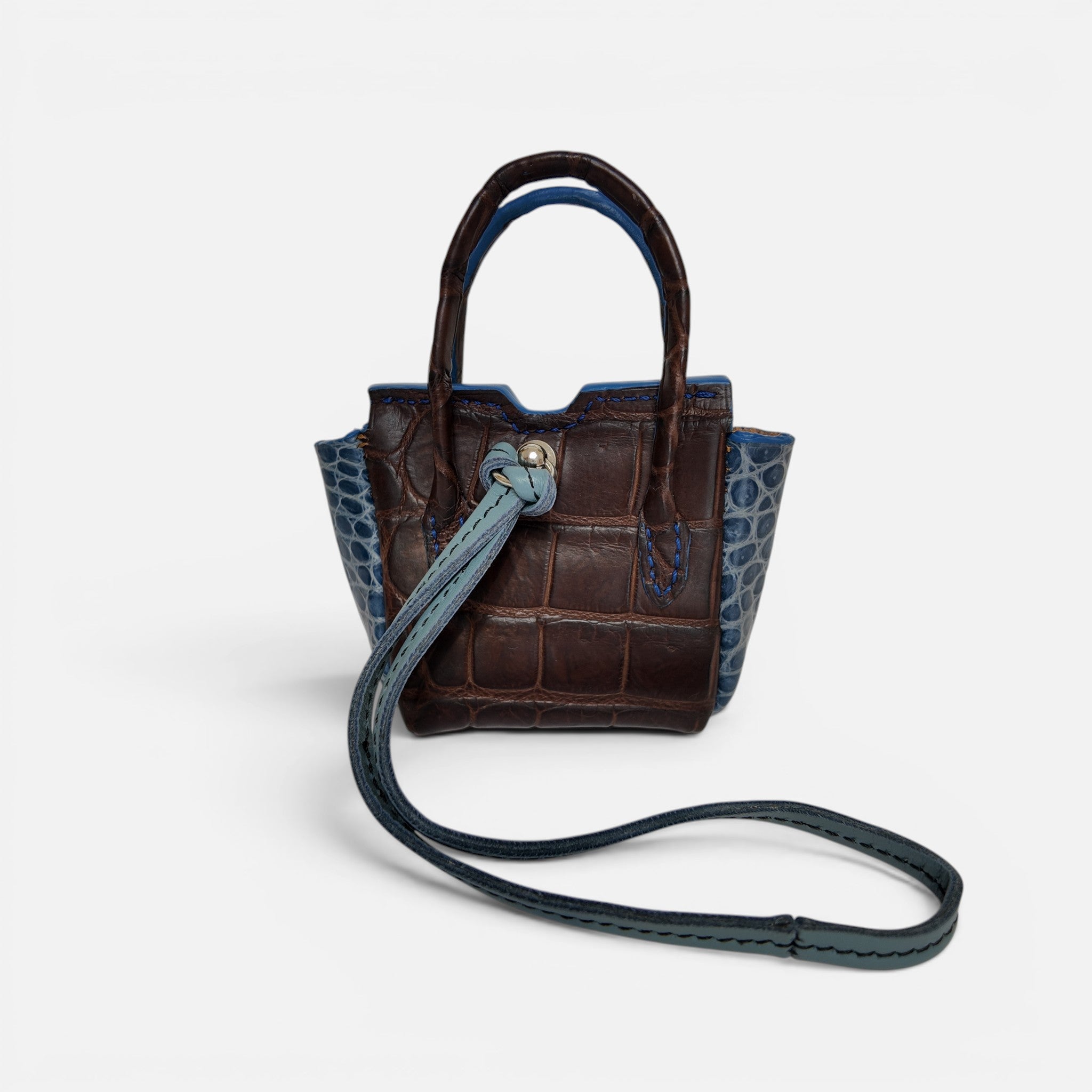 Charmbag MRLM — Alligator Bleu