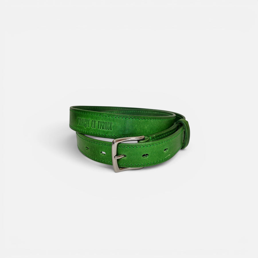 Ceinture MRLM 30mm — vert, surpiqûre