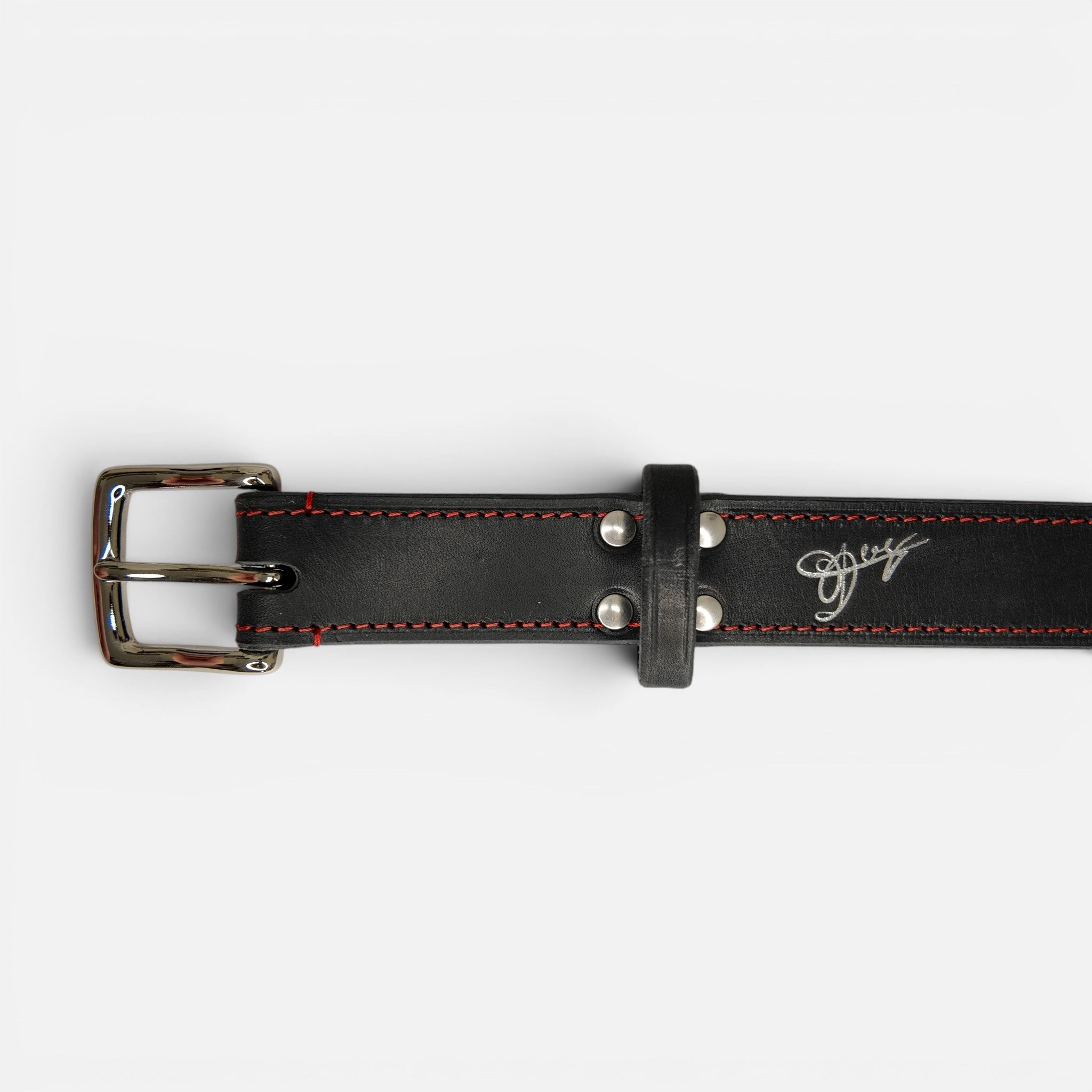 Ceinture MRLM 30mm - surpiqûre rouge
