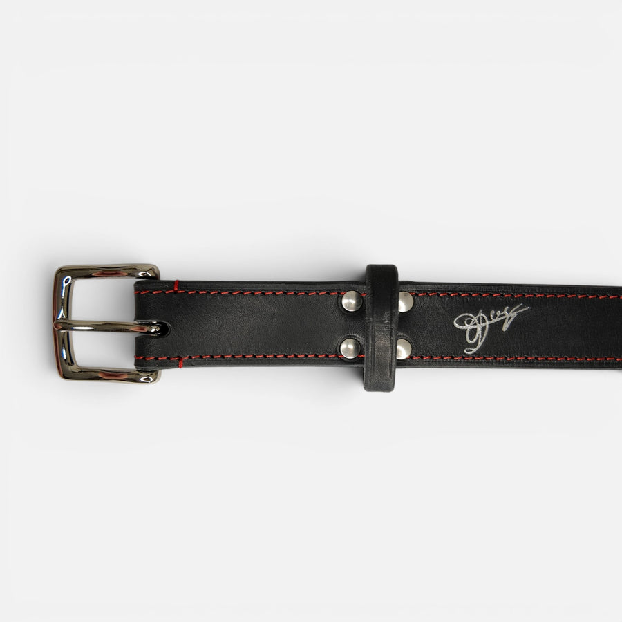 Ceinture MRLM 30mm - surpiqûre rouge