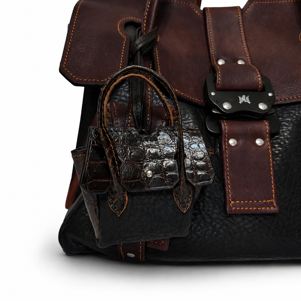 Charmbag MRLM — Alligator Ébène