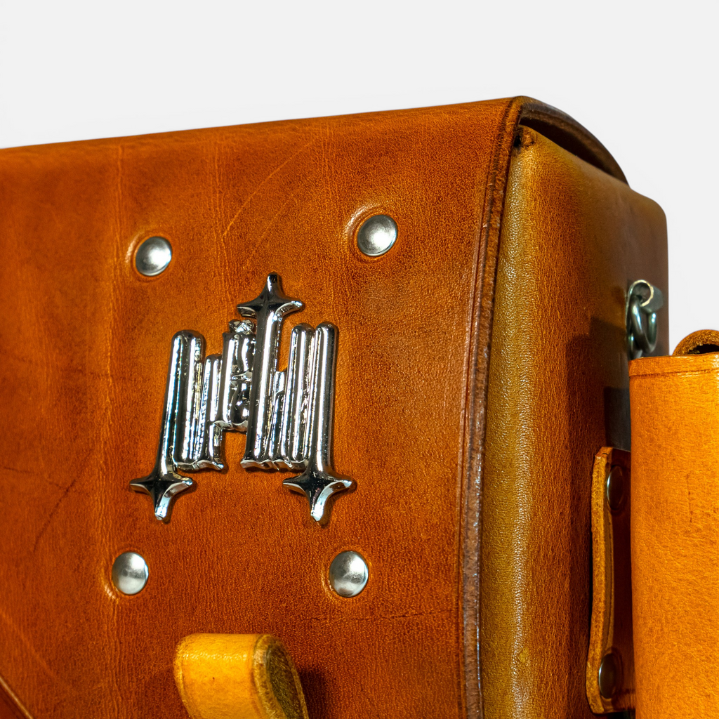 Sac DOSI en cuir pleine fleur, vue de profil