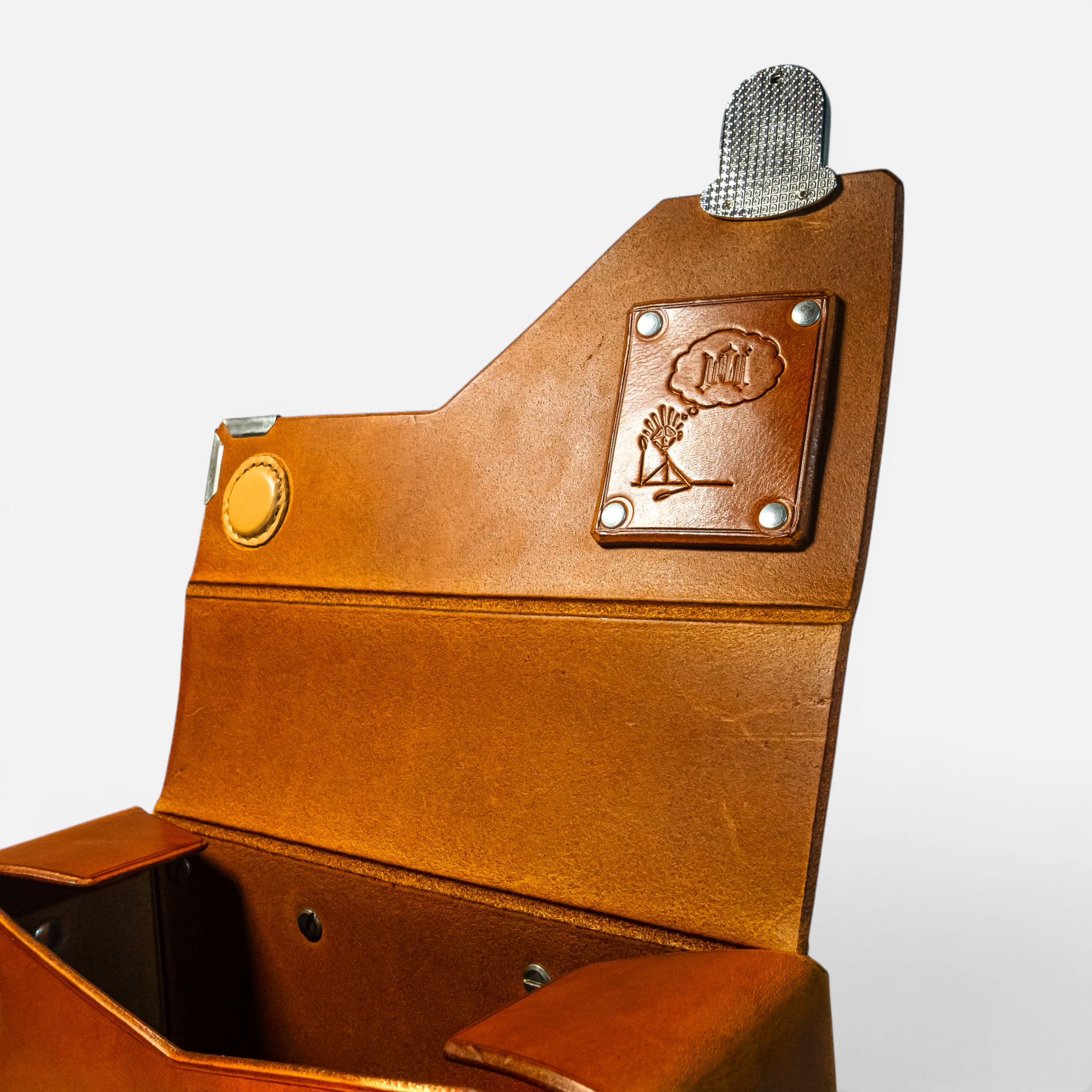 Sac DOSI en cuir pleine fleur, vue d'ensemble